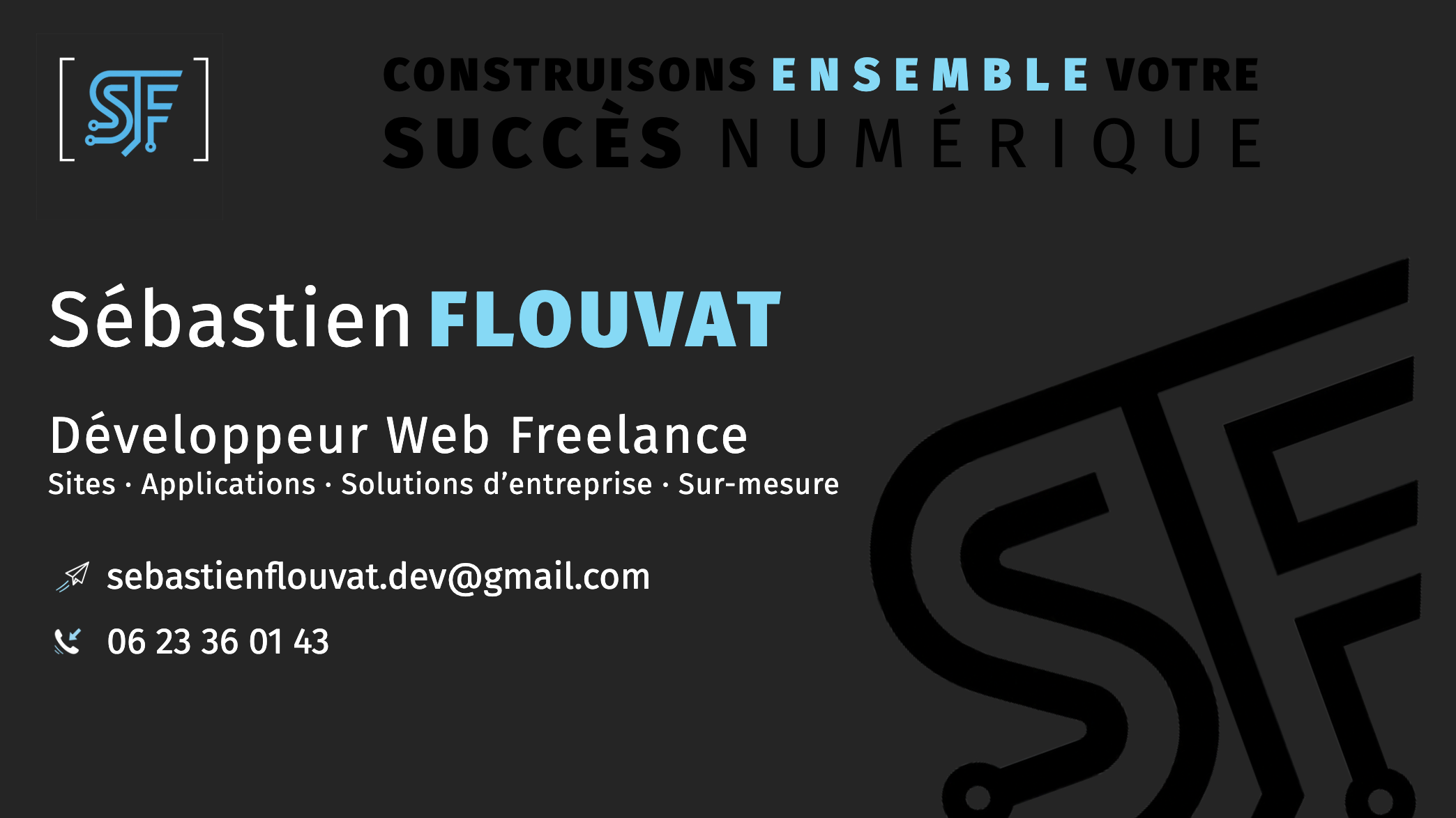 Carte de visite Sébastien Flouvat